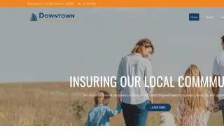 Downtown Insurance website