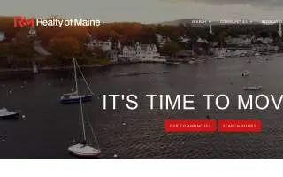 Sheldon Anderson - All Points Maine - Realty of Maine website