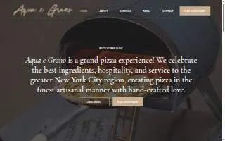 Aqua e Grano - NYC Caterer of New York website