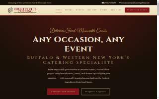 Country Club Catering of WNY website