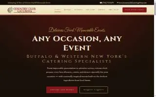Country Club Catering of WNY website