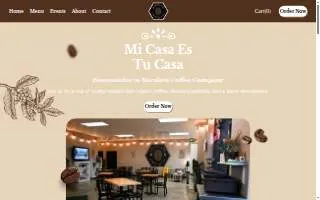 Xocolate Coffee Co website