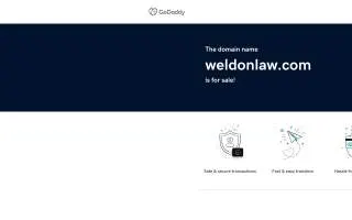 Weldon Law Group, PLLC of Jacksonville website