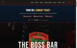 The Boss Bar website