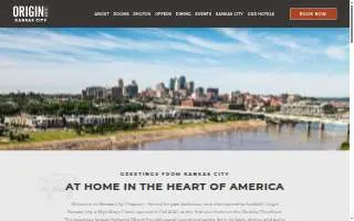 Origin Kansas City Riverfront website