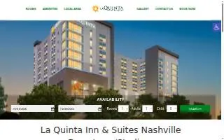 La Quinta Inn & Suites by Wyndham Nashville website