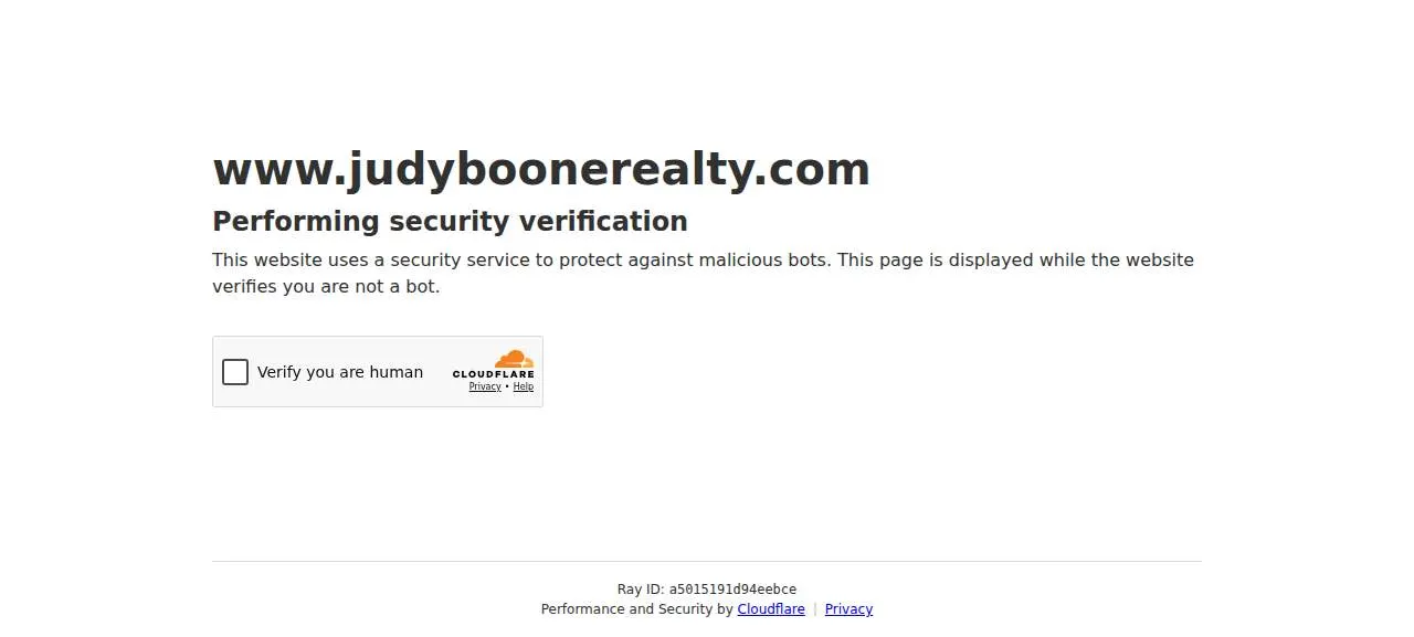 Judy Boone Realty, Inc. website
