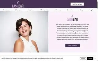 LASHBAR Kearny Mesa | San Diego Eyelash Extensions and Brows website