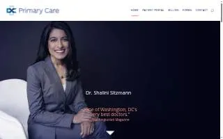 DC Primary Care- Dr. Shalini Sitzmann website