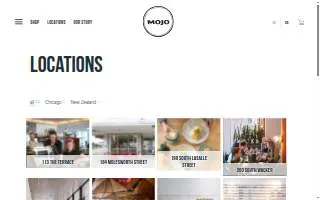 Mojo Coffee of Chicago website