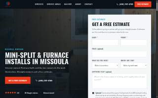 406 Heating & Cooling LLC website