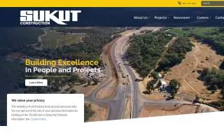Sukut Construction, LLC website