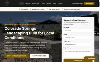 CN Landscaping website