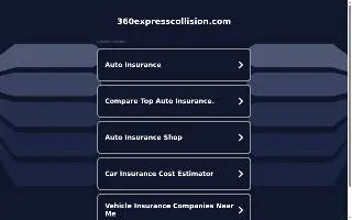 360 Express Collision & Detailing of Louisville website
