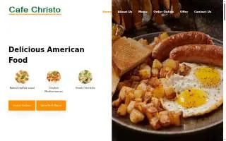 Cafe Christo website