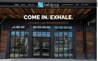 Balance - The Salon website
