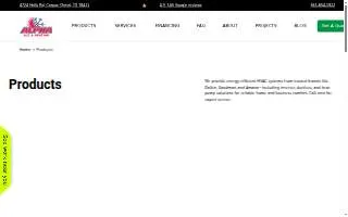 Alpha A/C & Heating website