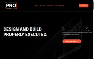 Pro Construction Center, Llc of Tampa website