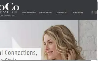 CoCo Cheveux of Portland website