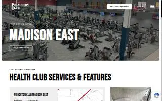 Princeton Club - East website