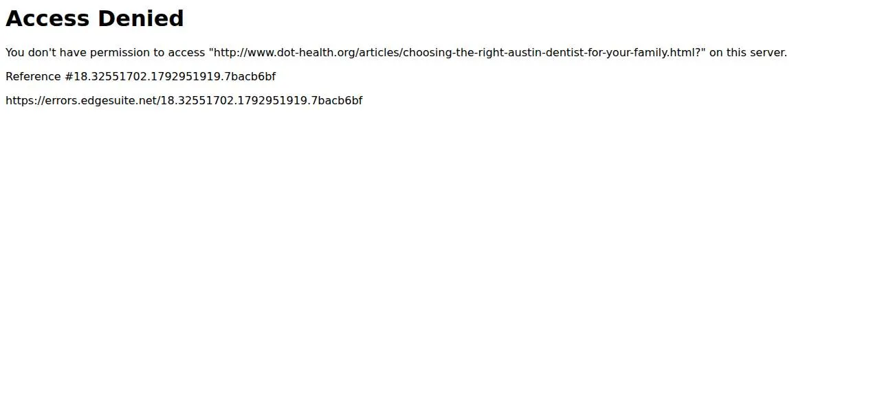 Orlando Dentist website