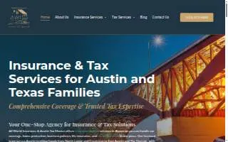 All World Insurance & Austin Tax Master website