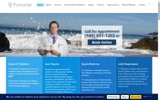 OC Podiatry Ebonie Vincent, DPM website