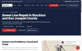 Jc Sewer & Drain Plumbing website