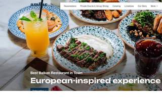AMBAR Restaurant website