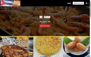 Mr Sabor website