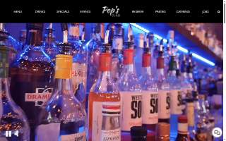 Pop's Bar of Corpus Christi website
