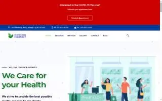 Hudson Pharmacy of Jersey City website