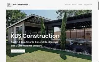 KBS Construction website