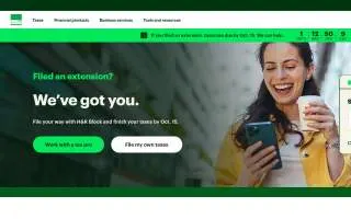 H&R Block of Cheyenne website