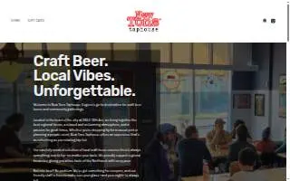 New Tons Taphouse website