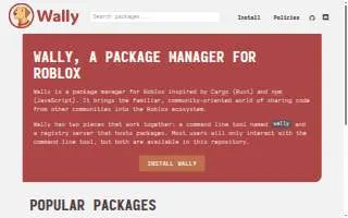 Wally's Heating & Air website