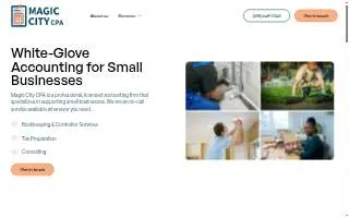 Magic City CPA, LLC website