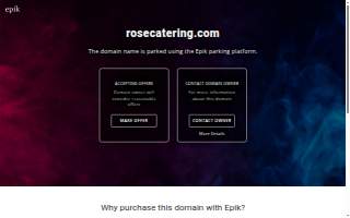 Rose Catering