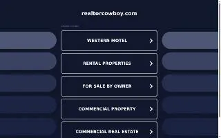 Realtor Cowboy - Real Estate Agent in Central Iowa website