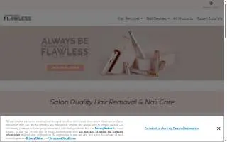 Flawless Premier Extension Salon website