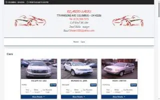 E Z Auto Sales of Columbus website