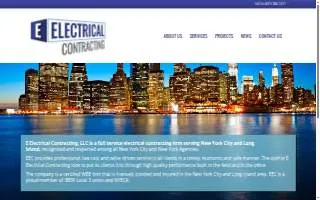 E Electrical Contracting of Northport website