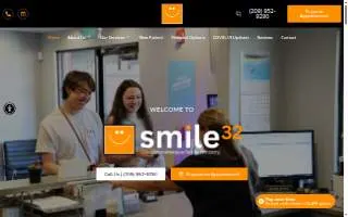 Smile32 Dental website
