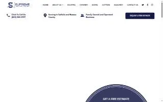Supreme Island Corp of Syosset website
