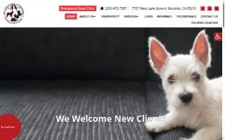 All Creatures Veterinary Emergency Clinic website