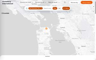 HI San Francisco Downtown Hostel website