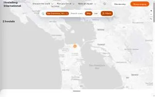 HI San Francisco Downtown Hostel website