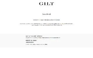 Gilt Bar website