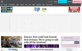 Nola Health Care website