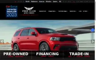 First Class Auto Choice LLC website